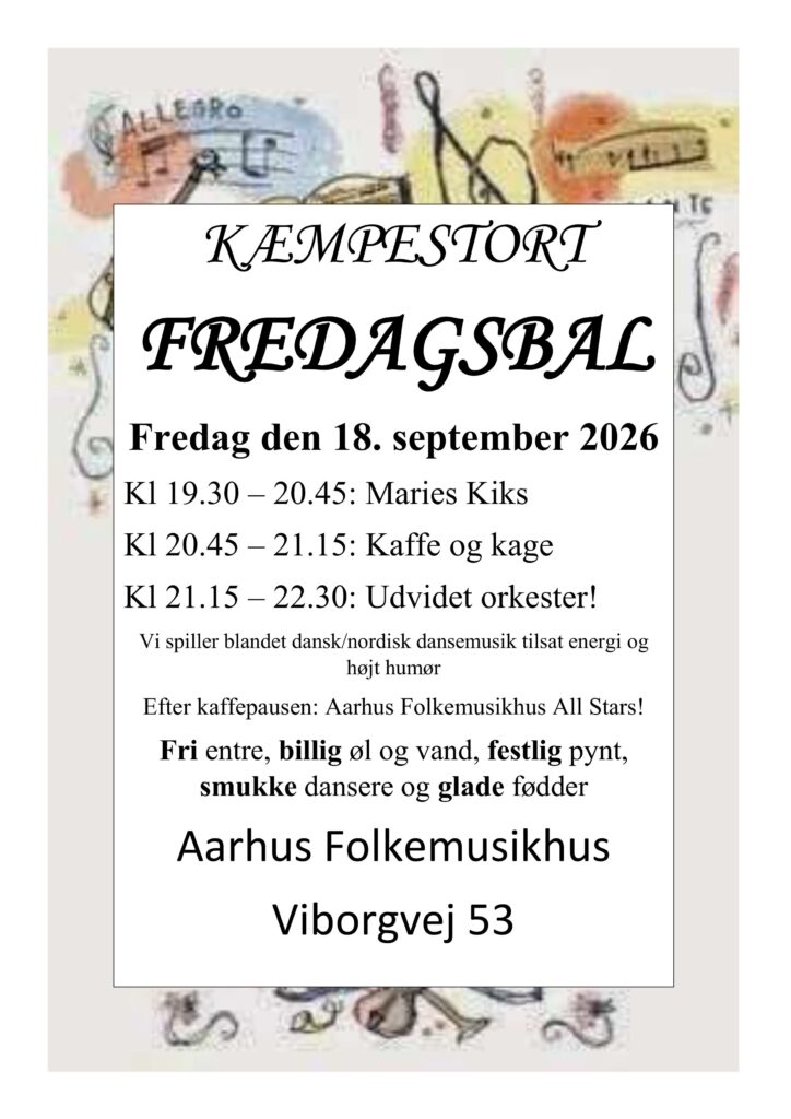 Plakat fredagsbal 18 09 26